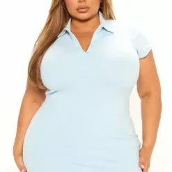 Fashion Nova Miss Popular Mini Dress - Light Blue 13 Fashion Nova Miss Popular Mini Dress - Light Blue -Fashion Nova Dresses Shop 04 11 22Studio1 SN KP 11 56 52 28 JD10565 LightBlue 6762 PLUS PB