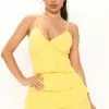 Fashion Nova Sweet Daydream Mini Dress - Yellow