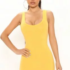 Fashion Nova Maya 2 Pack Midi Dress - Yellow/combo -Fashion Nova Dresses Shop 04 13 22Studio2 CE KP 13 53 33 63 J9G9680C Yellowcombo 14546 EH