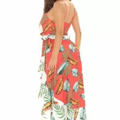 Fashion Nova Waikiki Beach Maxi Dress - Orange/combo -Fashion Nova Dresses Shop 04 15 21Studio2 ME RL 11 18 51 6 ED4004FN Orangecombo 4194 KL
