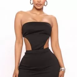 Fashion Nova Overnight Celeb Mini Dress - Black -Fashion Nova Dresses Shop 04 15 22Studio4 MS 14 37 14 40 D1527FN Black 5351 MH