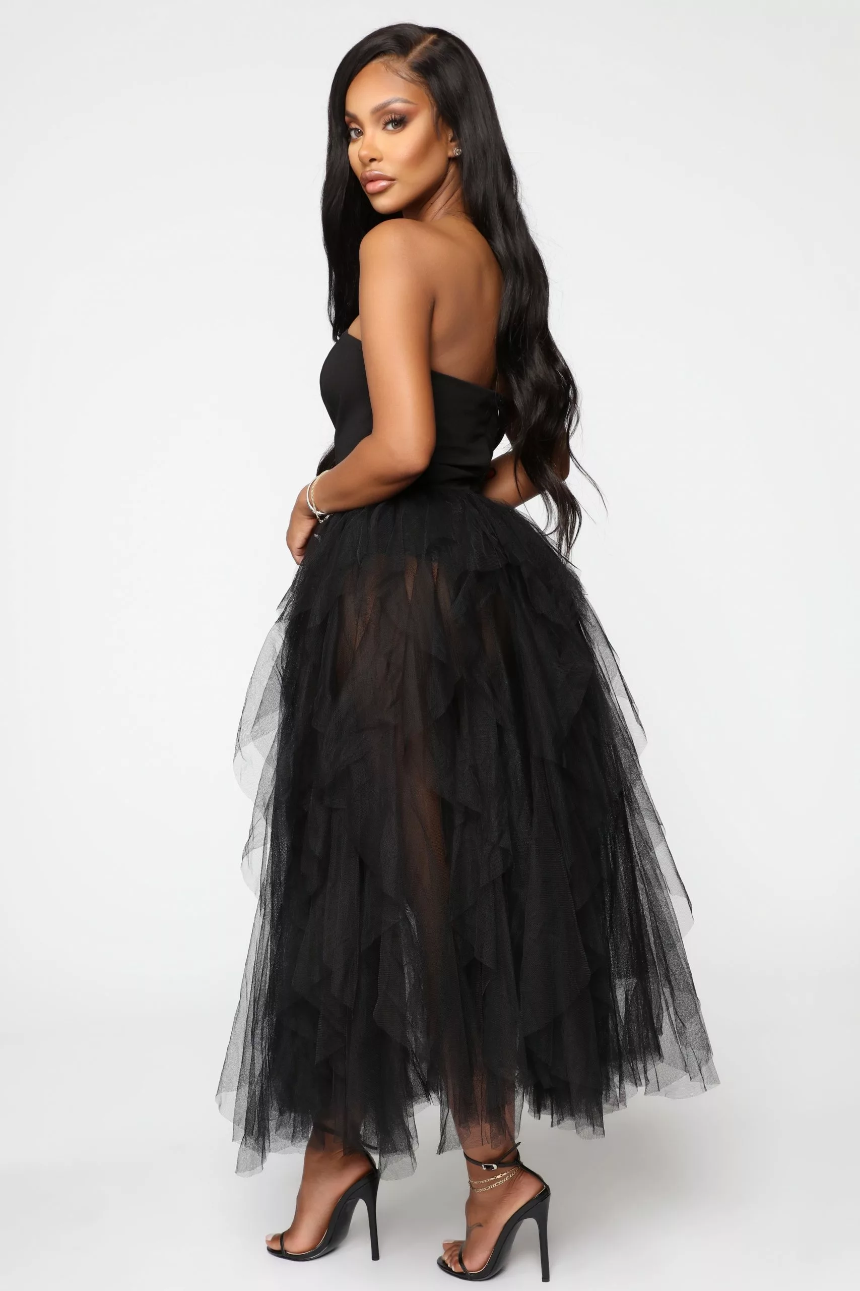 Fashion Nova Caught My Eye Tube Maxi Dress - Black 5 Fashion Nova Caught My Eye Tube Maxi Dress - Black - Image 3