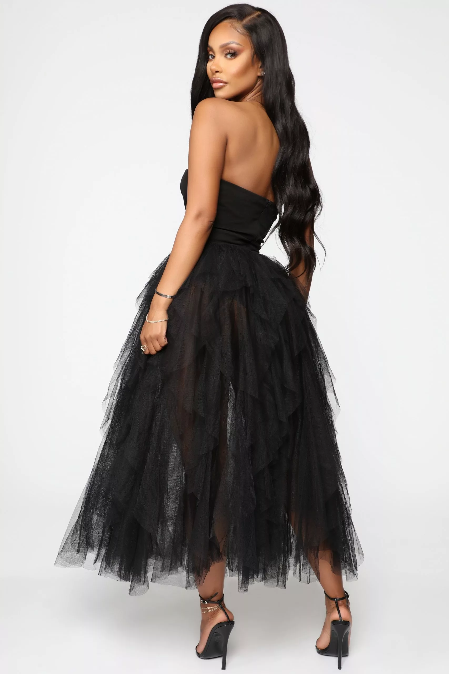 Fashion Nova Caught My Eye Tube Maxi Dress - Black 6 Fashion Nova Caught My Eye Tube Maxi Dress - Black - Image 4