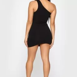 Fashion Nova Cut Me In One Shoulder Mini Dress - Black 25 Fashion Nova Cut Me In One Shoulder Mini Dress - Black -Fashion Nova Dresses Shop 04 25 19 Studio 3 OD 10 43 18 6 D13303H Black 0770 JD WG scaled