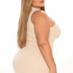 Fashion Nova Come Closer Midi Dress - Mocha -Fashion Nova Dresses Shop 04 25 22Studio1 DD CM 13 50 04 38 JD45646 Mocha 0383 PLUS EH