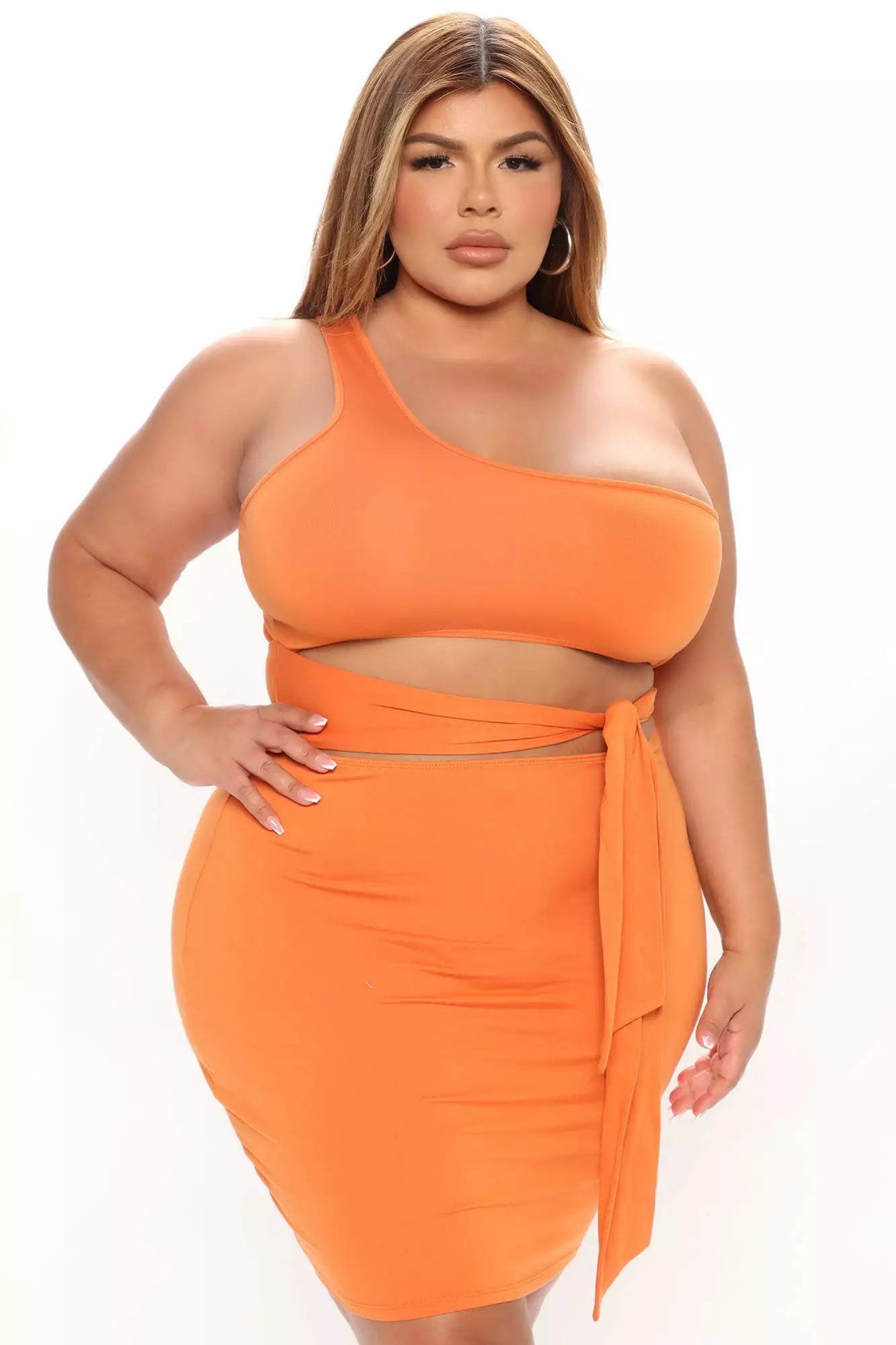 Fashion Nova Marcie Mini Dress - Orange 8 Fashion Nova Marcie Mini Dress - Orange - Image 6