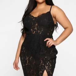 Fashion Nova Dropping Hints Lace Dress - Black -Fashion Nova Dresses Shop 04 26 19 Studio 3 RG 14 43 21 63 DR5907N Black 0621 JK scaled