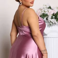 Fashion Nova Mia Satin Maxi Dress - Mauve -Fashion Nova Dresses Shop 04 26 22Studio5 ME MR 14 29 48 41 MF21146 Mauve 0626 PLUS SG