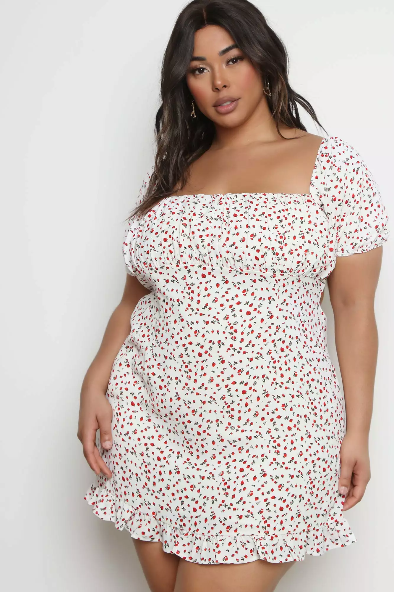 Fashion Nova Berry Beaut Printed Mini Dress - White/combo 12 Fashion Nova Berry Beaut Printed Mini Dress - White/combo - Image 10