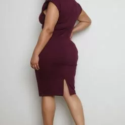 Fashion Nova CEO Moves Midi Dress - Eggplant -Fashion Nova Dresses Shop 04 28 20 Tabria 14 28 13 JP PLUS 33 D8502FN Eggplant 1657 RA