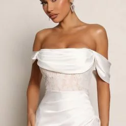 Fashion Nova Down The Aisle Satin Maxi Dress - White -Fashion Nova Dresses Shop 04 28 22Studio2 ME KP 09 02 04 2 MF21184 White 1638 SG