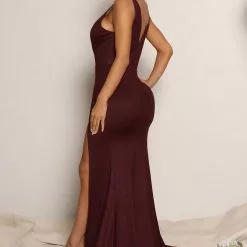 Fashion Nova Milana Maxi Dress - Burgundy -Fashion Nova Dresses Shop 04 28 22Studio2 ME KP 09 33 08 8 MF2973 Burgundy 1688 SG