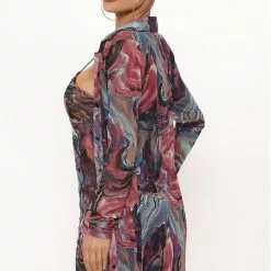 Fashion Nova Eliane Mesh Mini Dress Set - Burgundy/combo -Fashion Nova Dresses Shop 04 28 22Studio2 ME KP 13 39 27 51 JX11320 Burgundycombo 1589 KS