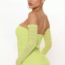Fashion Nova Gia Mesh Maxi Dress Set - Lime -Fashion Nova Dresses Shop 04 28 22Studio2 ME KP 13 44 23 53 74815E Lime 15330 KS