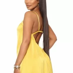 Fashion Nova Claire Satin Mini Dress - Mustard -Fashion Nova Dresses Shop 04 28 22Studio3 CE RL 16 16 43 61 FE2F051 Mustard 1383 SG