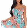 Fashion Nova Refreshing Floral Mini Dress - Coral/combo -Fashion Nova Dresses Shop 05 02 20Studio3 PAX CP 10 57 15 13 KSJ4392 Pinkcombo 0765 RG