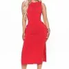 Fashion Nova Kora Keyhole Midi Dress - Red -Fashion Nova Dresses Shop 05 02 22Studio4 CE KG 15 50 28 28 73243 Red R 6309 SG
