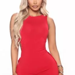 Fashion Nova Kora Keyhole Midi Dress - Red 12 Fashion Nova Kora Keyhole Midi Dress - Red -Fashion Nova Dresses Shop 05 02 22Studio4 CE KG 15 50 32 28 73243 Red R 6311 SG