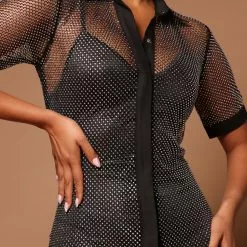 Fashion Nova Gina Embellished Dress - Black -Fashion Nova Dresses Shop 05 02 22Studio5 SN KP 11 35 00 16 A95965 Black 2913 KL