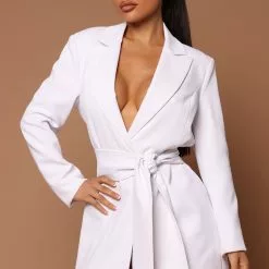 Fashion Nova Reyanne Blazer Mini Dress - White 9 Fashion Nova Reyanne Blazer Mini Dress - White -Fashion Nova Dresses Shop 05 03 22Studio5 CE KP 11 43 15 23 A18359 White 3759 KS