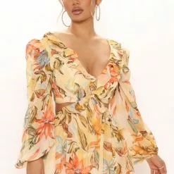 Fashion Nova Ready For Hawaii Maxi Dress - Yellow/combo -Fashion Nova Dresses Shop 05 07 21Studio2 ME RL 11 22 05 26 SD3100520FN Yellowcombo 7571 KL