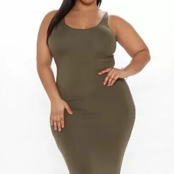 Fashion Nova Your Needs Met Dress - Olive -Fashion Nova Dresses Shop 05 08 20Studio3 MA DJ 14 03 05 53 D691 Olive 0789 PLUS RA