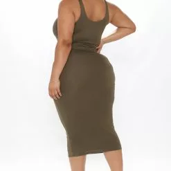 Fashion Nova Your Needs Met Dress - Olive -Fashion Nova Dresses Shop 05 08 20Studio3 MA DJ 14 03 13 53 D691 Olive 0792 PLUS RA