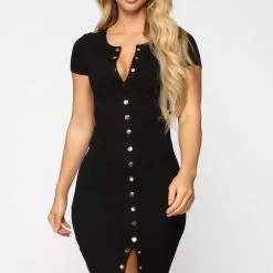 Fashion Nova Take Me There Ribbed Midi Dress - Black -Fashion Nova Dresses Shop 05 09 19 MS 11 55 36 5 RD33268 Black 0164 JK scaled