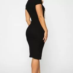 Fashion Nova Take Me There Ribbed Midi Dress - Black -Fashion Nova Dresses Shop 05 09 19 MS 11 55 45 5 RD33268 Black 0168 JK scaled