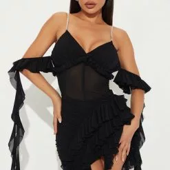 Fashion Nova Delilah Off Shoulder Mini Dress - Black 12 Fashion Nova Delilah Off Shoulder Mini Dress - Black -Fashion Nova Dresses Shop 05 09 22Studio4 CS MR 12 01 33 23 57169 Black 7558 SHINTANI PB