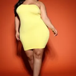 Fashion Nova Shelby Seamless Mini Dress - Yellow 15 Fashion Nova Shelby Seamless Mini Dress - Yellow -Fashion Nova Dresses Shop 05 10 22Studio5 SN KP 08 15 02 26 J3G3970C Yellow 11867 PLUS WG