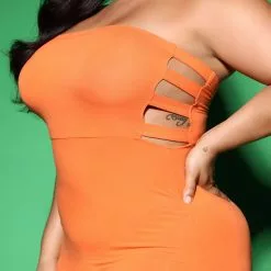 Fashion Nova Dani Midi Dress - Orange -Fashion Nova Dresses Shop 05 10 22Studio5 SN KP 08 20 00 5 JD44459 Orange 12013 PLUS PB