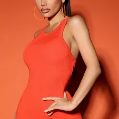 Fashion Nova Willow Ribbed Maxi Dress - Tomato Red -Fashion Nova Dresses Shop 05 11 22Studio5 SN KP 13 40 58 1 RD45478 Red 12711 SG