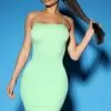 Fashion Nova Shelby Seamless Mini Dress - Green -Fashion Nova Dresses Shop 05 11 22Studio5 SN KP 13 59 35 16 J3G3970C Green 12969 SG