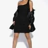 Fashion Nova CeCe One Shoulder Mini Dress - Black