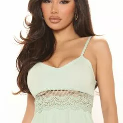 Fashion Nova Sadie Mini Dress - Sage -Fashion Nova Dresses Shop 05 12 22Studio2 ME KP 09 47 18 1 J3G3883W Sage P 1710 SG