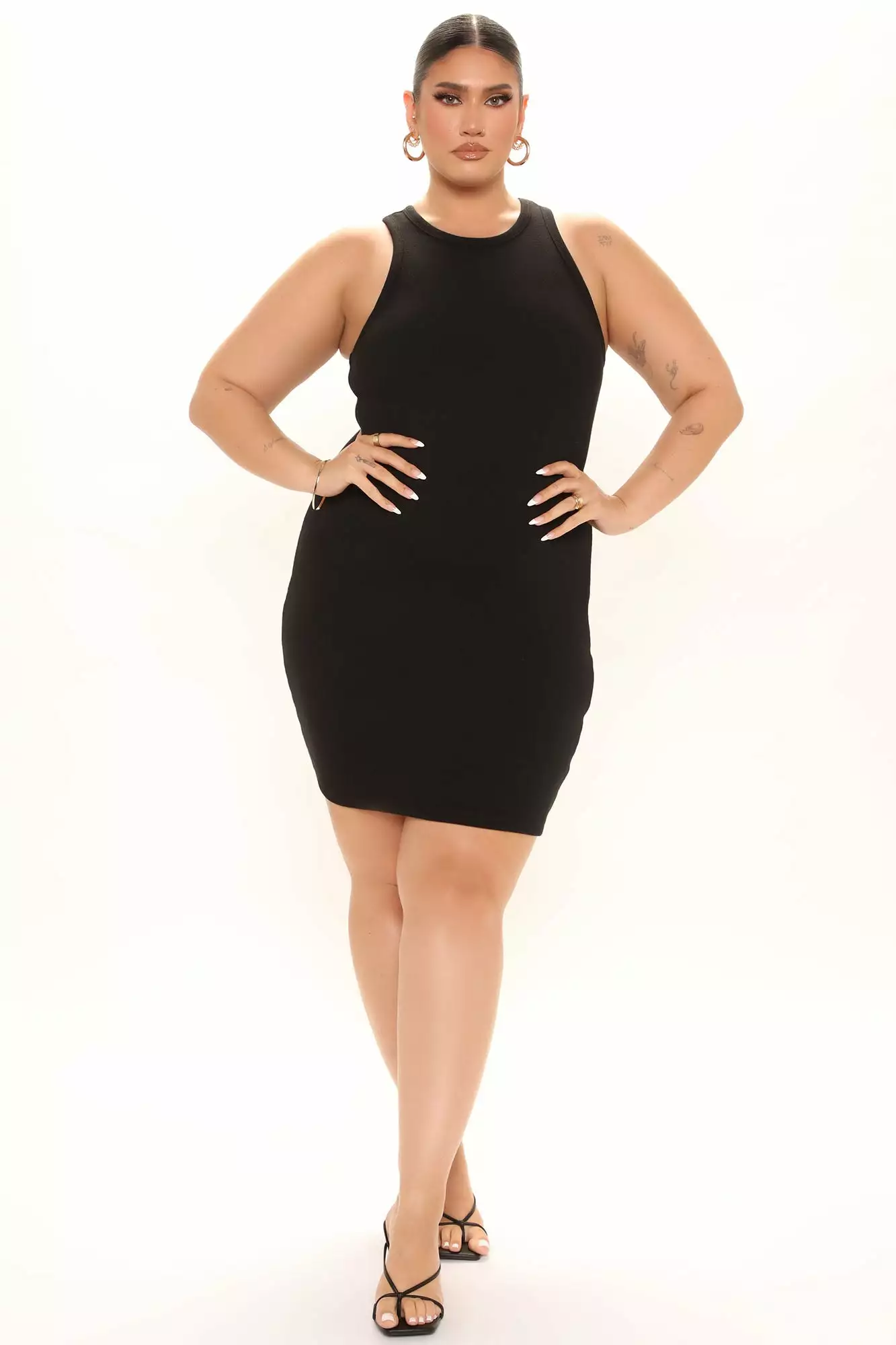 Fashion Nova One Of The Gals Mini Dress - Black 9 Fashion Nova One Of The Gals Mini Dress - Black - Image 7