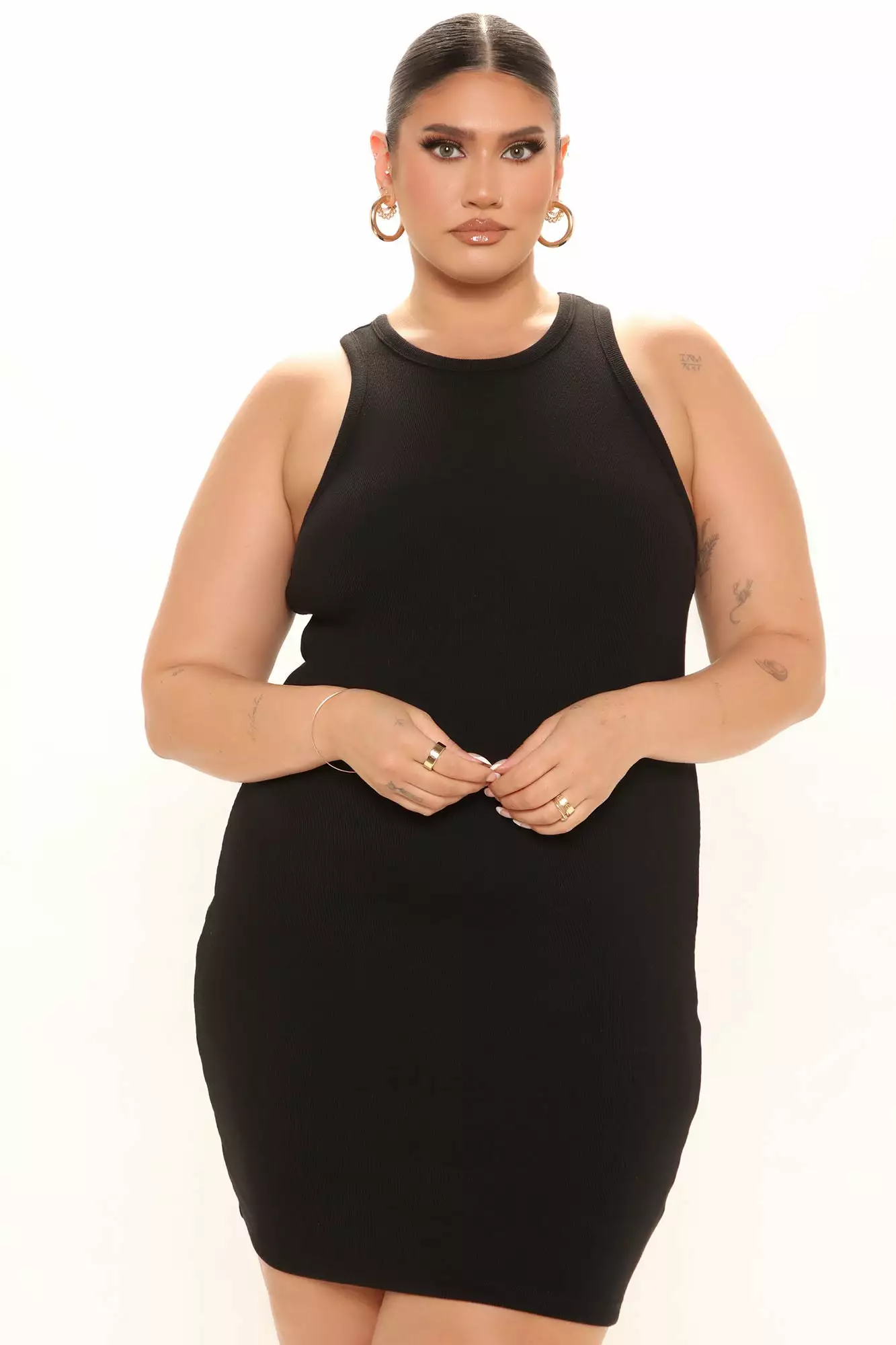 Fashion Nova One Of The Gals Mini Dress - Black 8 Fashion Nova One Of The Gals Mini Dress - Black - Image 6