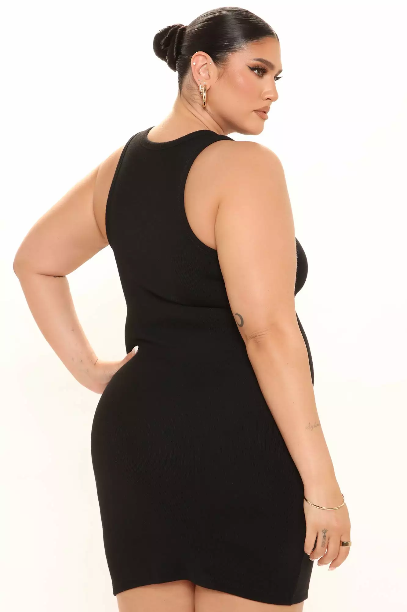 Fashion Nova One Of The Gals Mini Dress - Black 10 Fashion Nova One Of The Gals Mini Dress - Black - Image 8