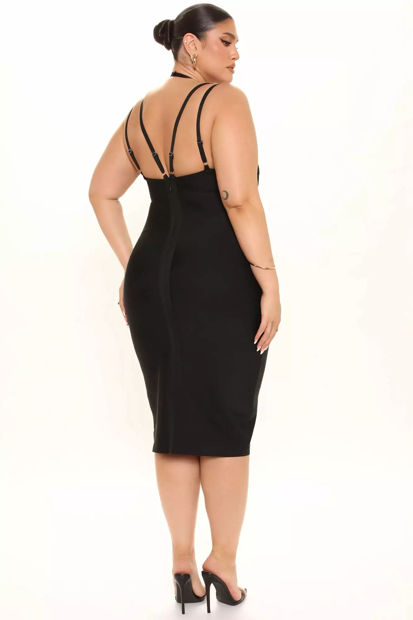 Fashion Nova My Night Out Bandage Midi Dress - Black 12 Fashion Nova My Night Out Bandage Midi Dress - Black - Image 10