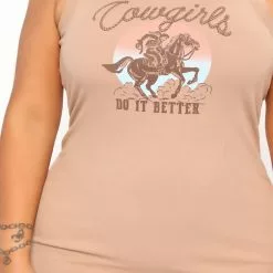 Fashion Nova Cowgirls Do It Better Sleeveless Mini Dress - Taupe 15 Fashion Nova Cowgirls Do It Better Sleeveless Mini Dress - Taupe -Fashion Nova Dresses Shop 05 19 22Studio1 ME RL 14 53 00 67 SB7836 Taupe 9843 PLUS SG