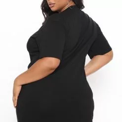Fashion Nova Thanks Enjoy T-Shirt Dress - Black 19 Fashion Nova Thanks Enjoy T-Shirt Dress - Black -Fashion Nova Dresses Shop 05 20 21Studio3 ME RL 09 35 17 6 D2890 Black 1080 PLUS RA