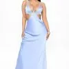 Fashion Nova Alysha Satin Maxi Dress - Blue -Fashion Nova Dresses Shop 05 20 22Studio3 SN CM 14 33 54 27 FS22E817 Blue P 0253 EH