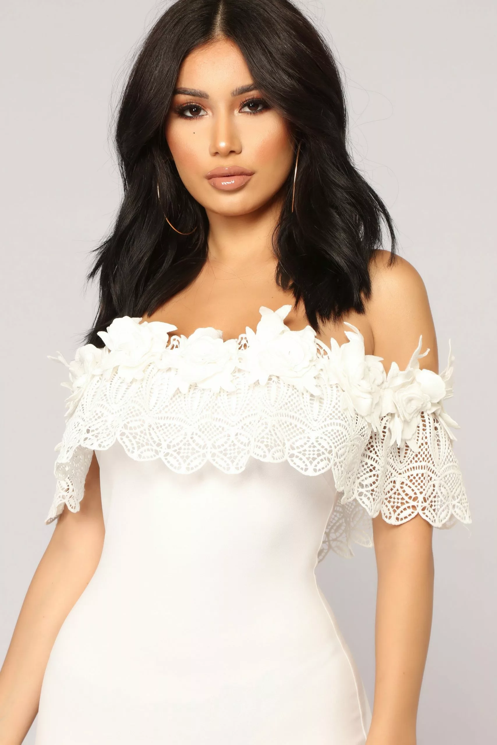 Fashion Nova Midnight In Moscow Dress - White 6 Fashion Nova Midnight In Moscow Dress - White - Image 4