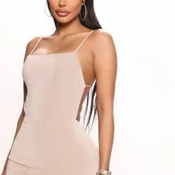Fashion Nova Skye Slinky Maxi Dress - Taupe -Fashion Nova Dresses Shop 05 26 22Studio3 MS RENE 12 04 17 11 FS22E568 Taupe P 0695 SG