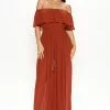 Fashion Nova Cabo Sunset Chiffon Maxi Dress - Rust 2 Fashion Nova Cabo Sunset Chiffon Maxi Dress - Rust -Fashion Nova Dresses Shop 05 27 22Studio3 MS 09 28 53 1 DM2642 Rust 0367 SG