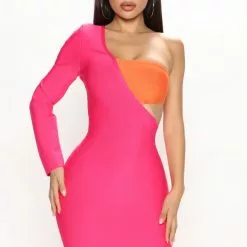 Fashion Nova Neon Lights Bandage Mini Dress - Pink/combo 8 Fashion Nova Neon Lights Bandage Mini Dress - Pink/combo -Fashion Nova Dresses Shop 05 27 22Studio3 MS 14 11 26 37 AM329DFN Pinkcombo 0772 SG 1