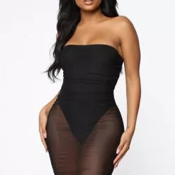 Fashion Nova Meet Me In The Club Ruched Mini Dress - Black -Fashion Nova Dresses Shop 05 28 19 Studio 1 DV 13 07 29 28 D9971 Black 3851 NT scaled