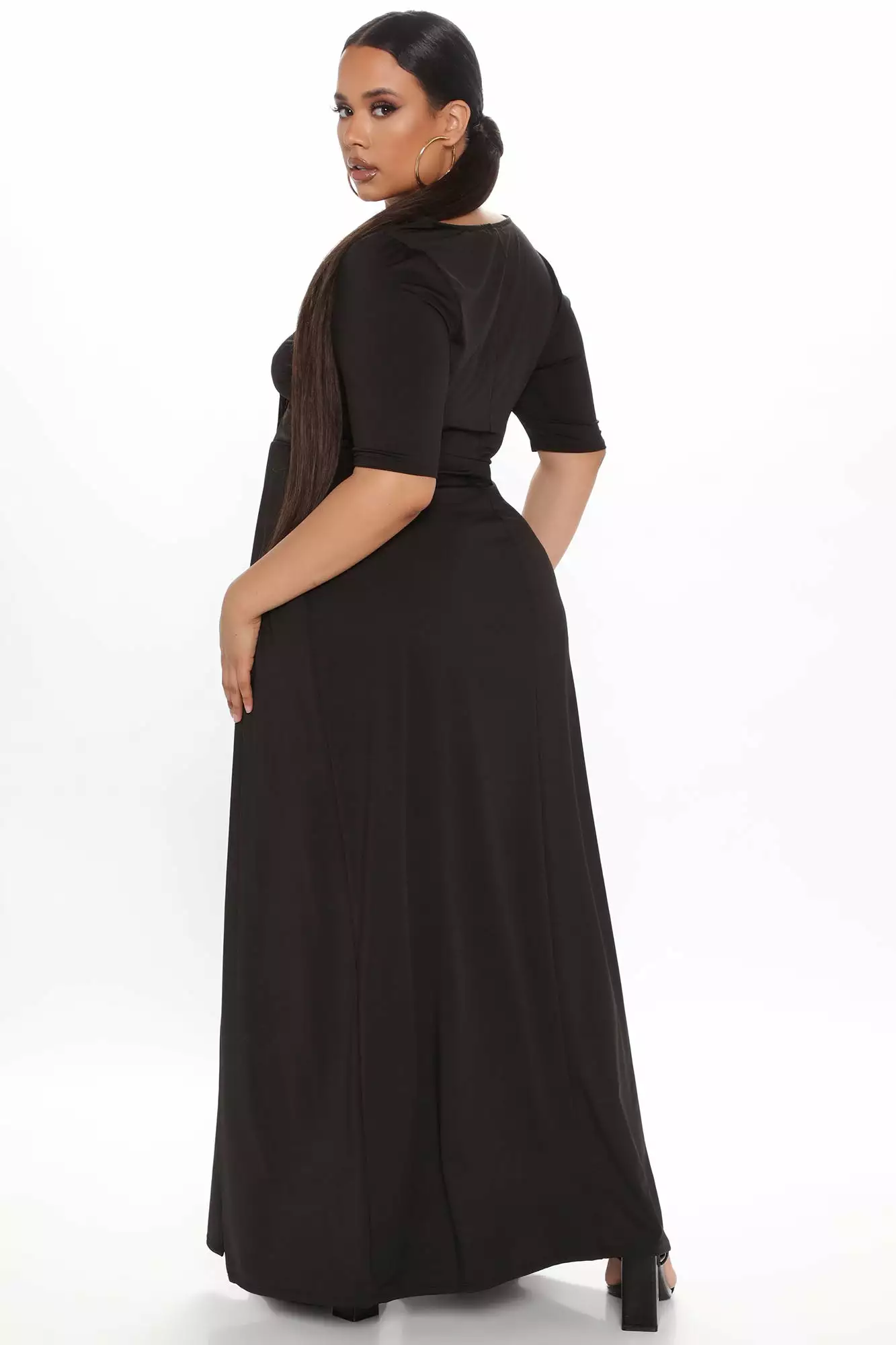Fashion Nova A Lotta Energy Maxi Dress - Black 10 Fashion Nova A Lotta Energy Maxi Dress - Black - Image 8