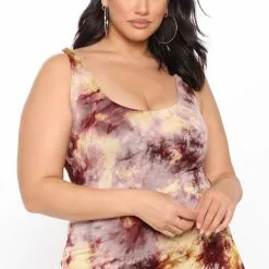 Fashion Nova Don't Let Her Go Tie Dye Dress - Brown 16 Fashion Nova Don't Let Her Go Tie Dye Dress - Brown -Fashion Nova Dresses Shop 05 28 20Studio4 MS MJ10 37 52 15 D4470A Brown PLUS WG